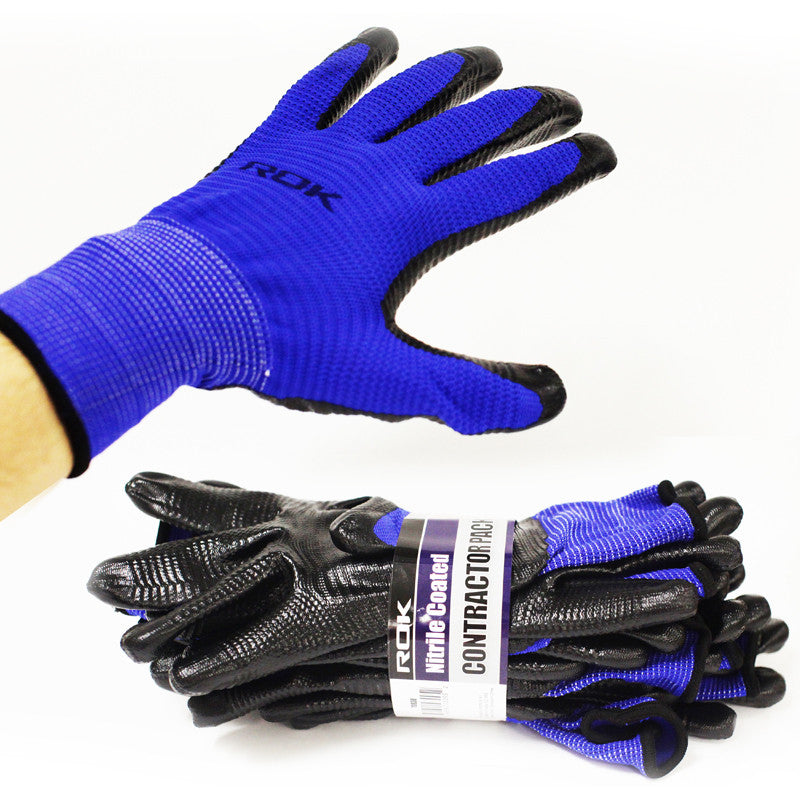 Buy Gloves Nitrile Coated Polyester at Busy Bee Tools