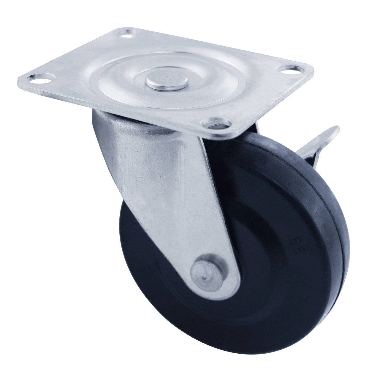 Buy 3in. Casters 4pc Set With Brakes at Busy Bee Tools