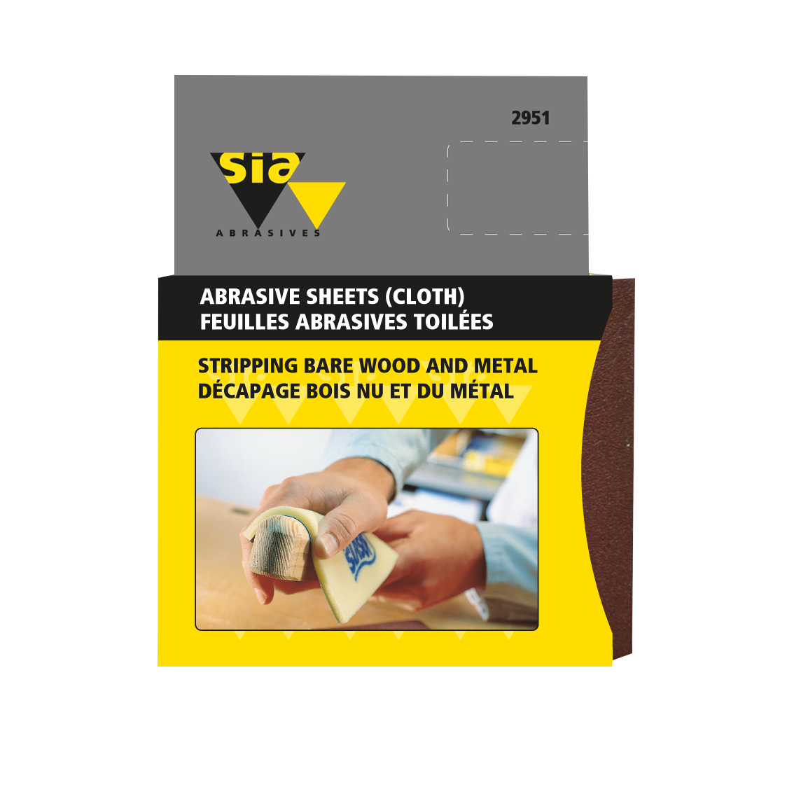SIA FOAM BACKED ABRASIVE 150G – Busy Bee Tools