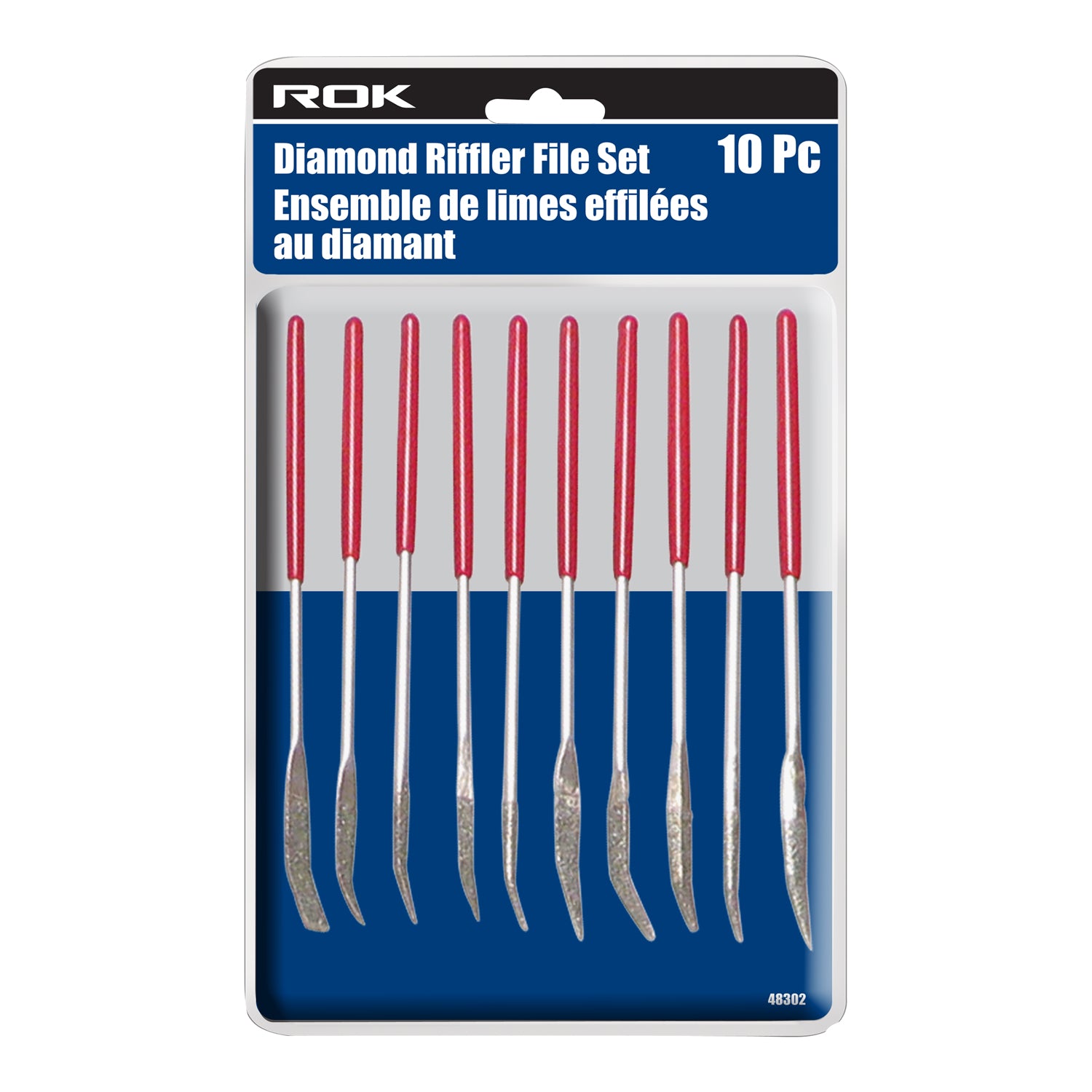 Buy 10 Pc Diamond Riffler File Set at Busy Bee Tools