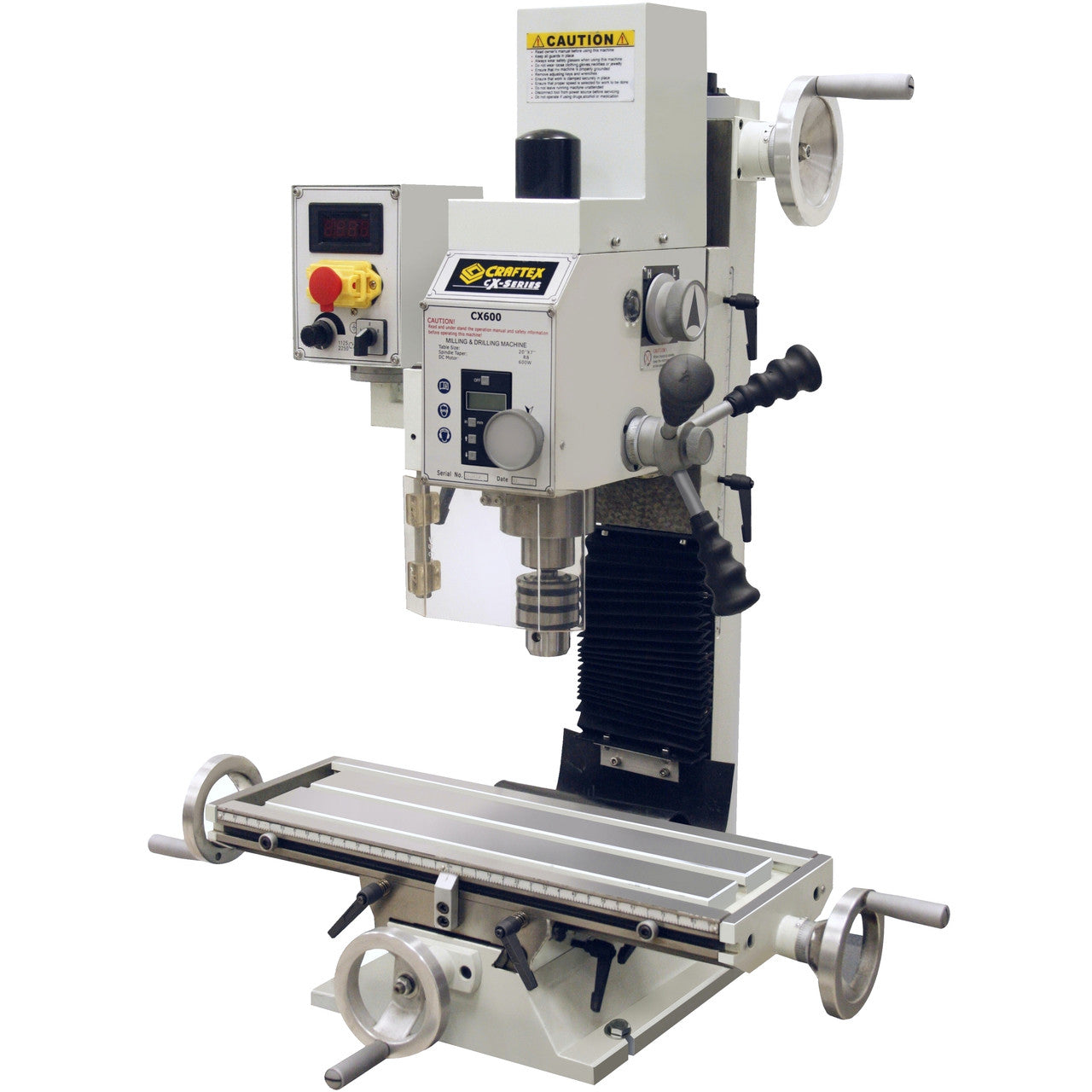 Milling Machines, Vertical Knee & End Milling Machines - Busy Bee Tools