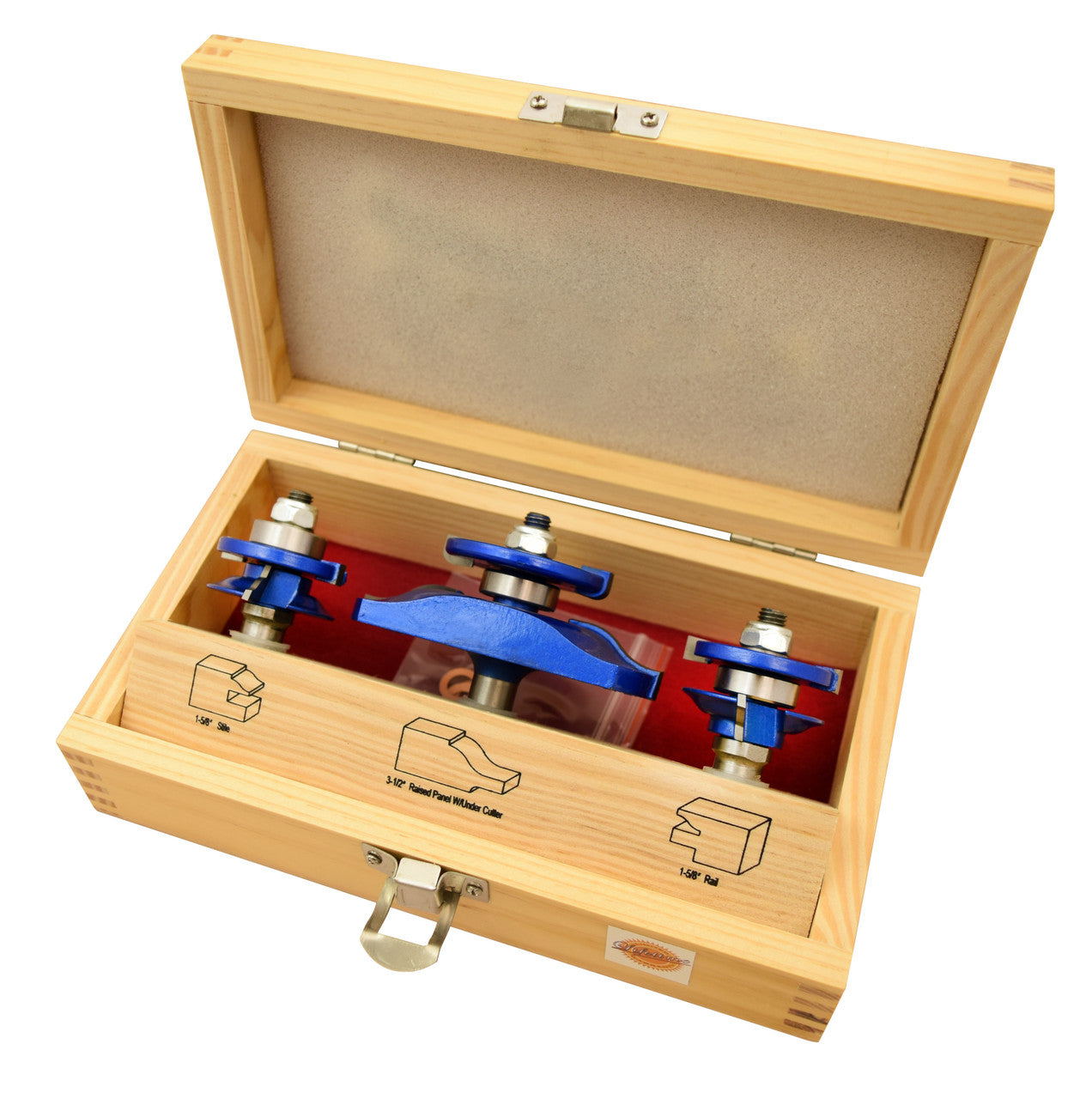 Buy Undercut Raised Panel Bit Router Bit Set at Busy Bee Tools