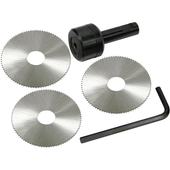 SAW SLITTING ARBOR WITH 3PCS CUTTER