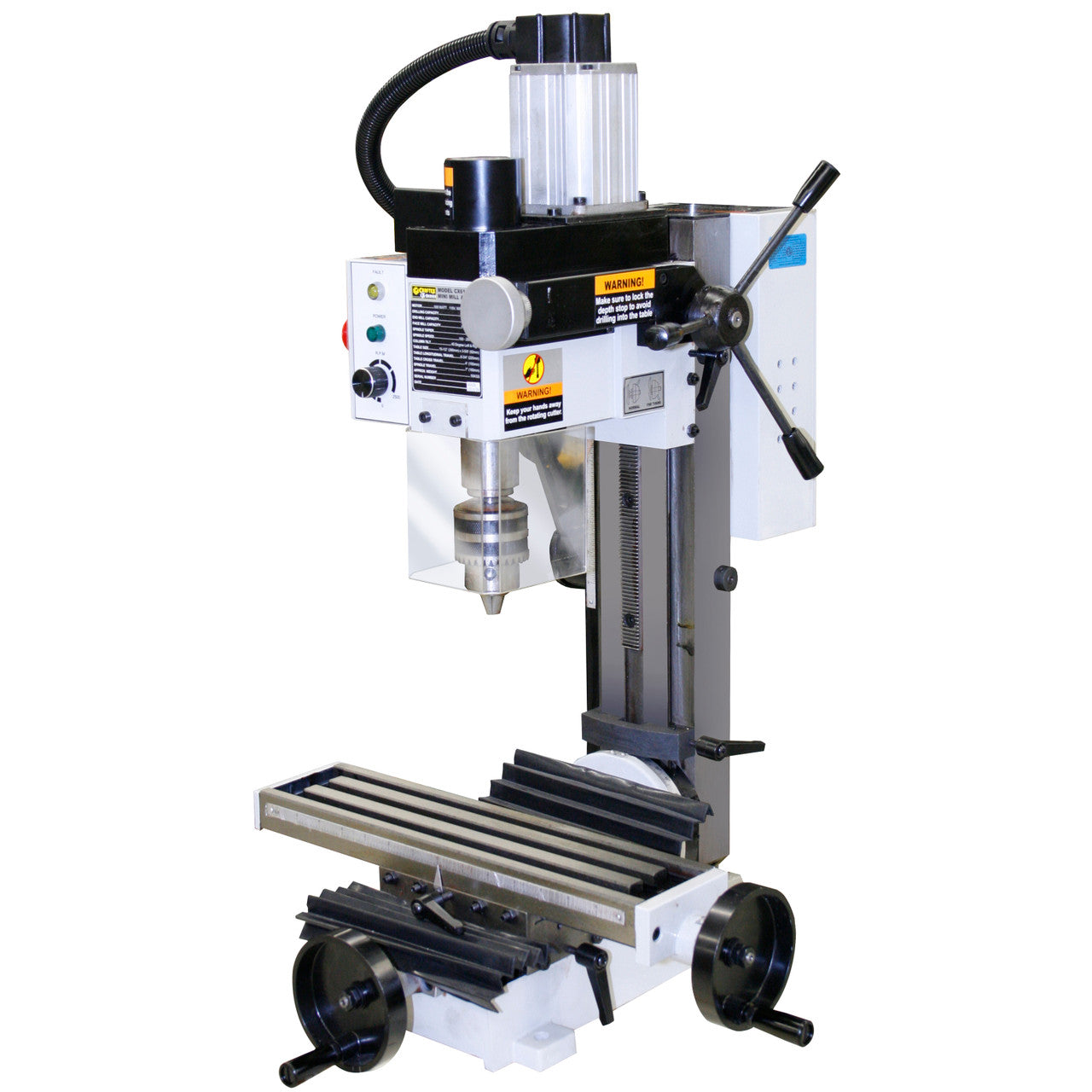 Mini Open Mill Machine BRUSHLESS MINI MILLING MACHINE 3/4HP – Busy Bee Tools