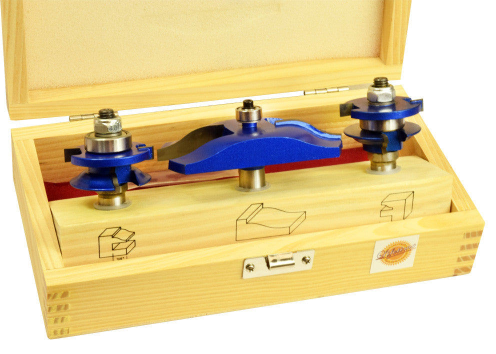 Buy Ogee Raised Panel Bit Router Bit Set 1/2 at Busy Bee Tools