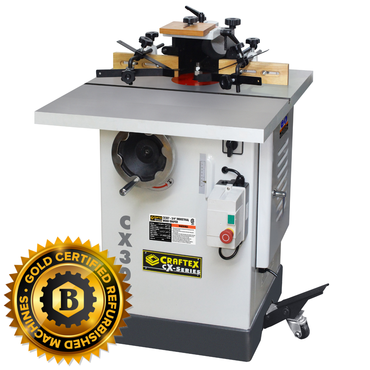Shaper Industrial 2.5HP INDUSTRIAL WOOD SHAPER CX307X03 – Busy Bee Tools